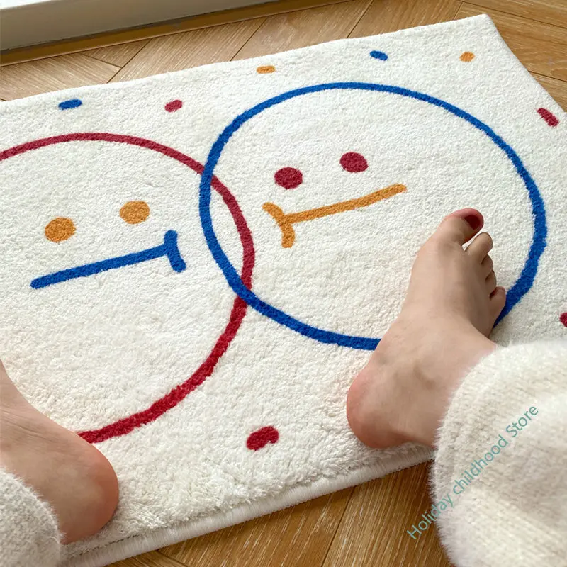 Smile Japanese Rugs Cute Carpet Rectangle Foot Absorbent Door Mats Decorative Carpet short Floor rug for Living Room Doormat Ent
Smile Japanese Rugs Cute Carpet Rectangle Foot Absorbent Door Mats Decorative Carpet short Floor rug for Living Room Doormat Ent