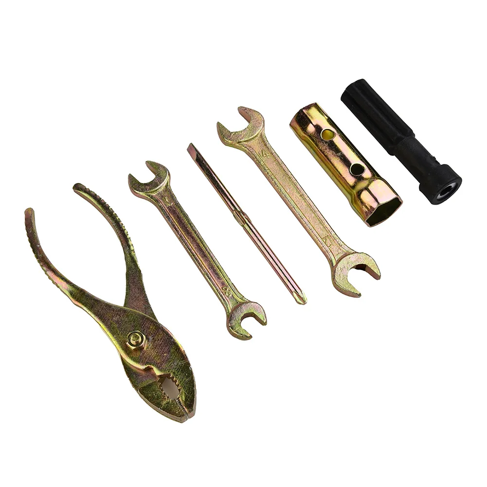 Repair Motorcycle Tool Kit Spanner W/Storage Bag 5pcs Accessoires Aluminum Alloy Parts Replacement Screwdriver Practical Durable
Repair Motorcycle Tool Kit Spanner W/Storage Bag 5pcs Accessoires Aluminum Alloy Parts Replacement Screwdriver Practical Durable