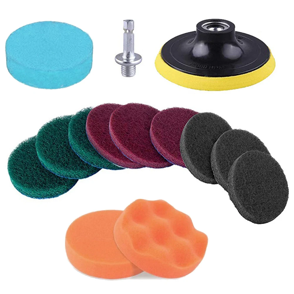 12Pcs 4 Inch Electric Drill Brush Scrub Pads Grout Power Drills Scrubber Cleaning Brush Tub Cleaner Tools Kit Dusty Brush
12Pcs 4 Inch Electric Drill Brush Scrub Pads Grout Power Drills Scrubber Cleaning Brush Tub Cleaner Tools Kit Dusty Brush
