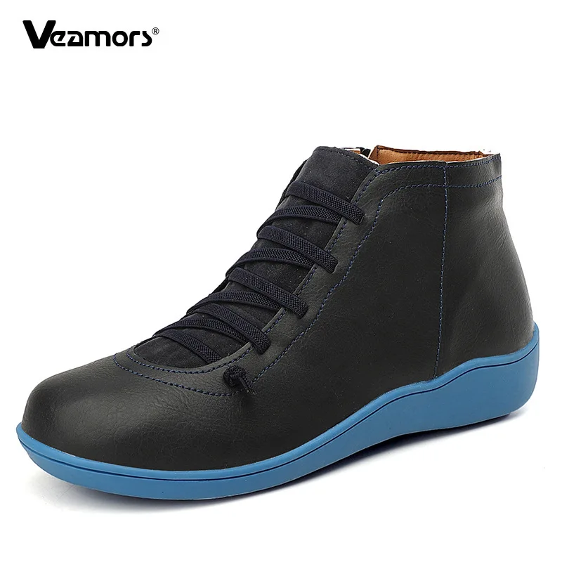 Women's Shoes Leather Comfortable Ankle Boots Non-slip Wear-resistant Flat Lace-up Shoes Casual Walking Sneakers Large Size
Women's Shoes Leather Comfortable Ankle Boots Non-slip Wear-resistant Flat Lace-up Shoes Casual Walking Sneakers Large Size