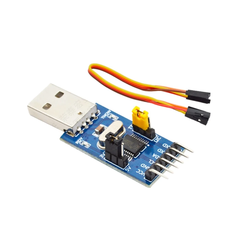 2X CH341T Two-In-One Module USB To I2C IIC UART USB To TTL Single-Chip Serial Port Downloader
2X CH341T Two-In-One Module USB To I2C IIC UART USB To TTL Single-Chip Serial Port Downloader