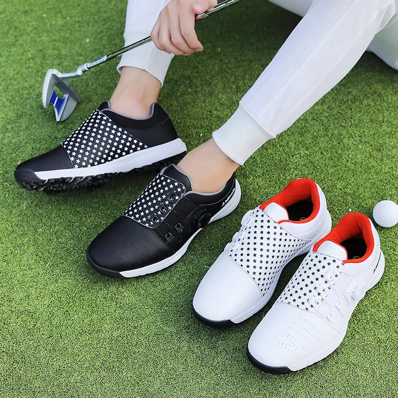 Hot Selling Professional Men Golf Shoes Anti-skid Spike Golf Shoes Outdoor Sports Training Golf Coach Large Size Golf Shoes
Hot Selling Professional Men Golf Shoes Anti-skid Spike Golf Shoes Outdoor Sports Training Golf Coach Large Size Golf Shoes