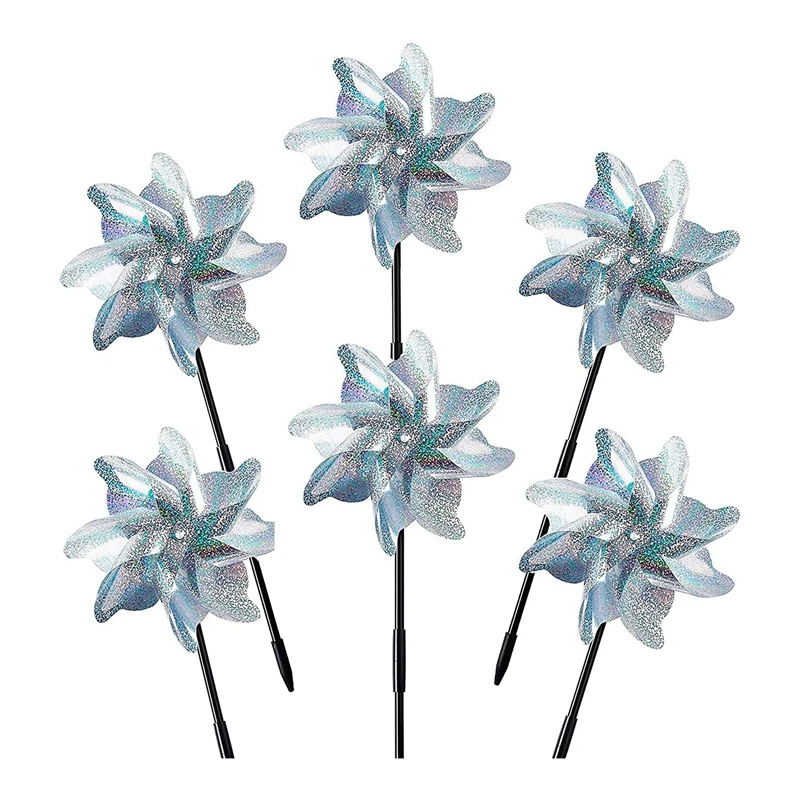 Spot Goods 6 Pieces Windmills, Bird Repellent,Garden,Bird Repellent, Reflective Windmill, Bird Deterrent, Reflective Bird Repell
Spot Goods 6 Pieces Windmills, Bird Repellent,Garden,Bird Repellent, Reflective Windmill, Bird Deterrent, Reflective Bird Repell