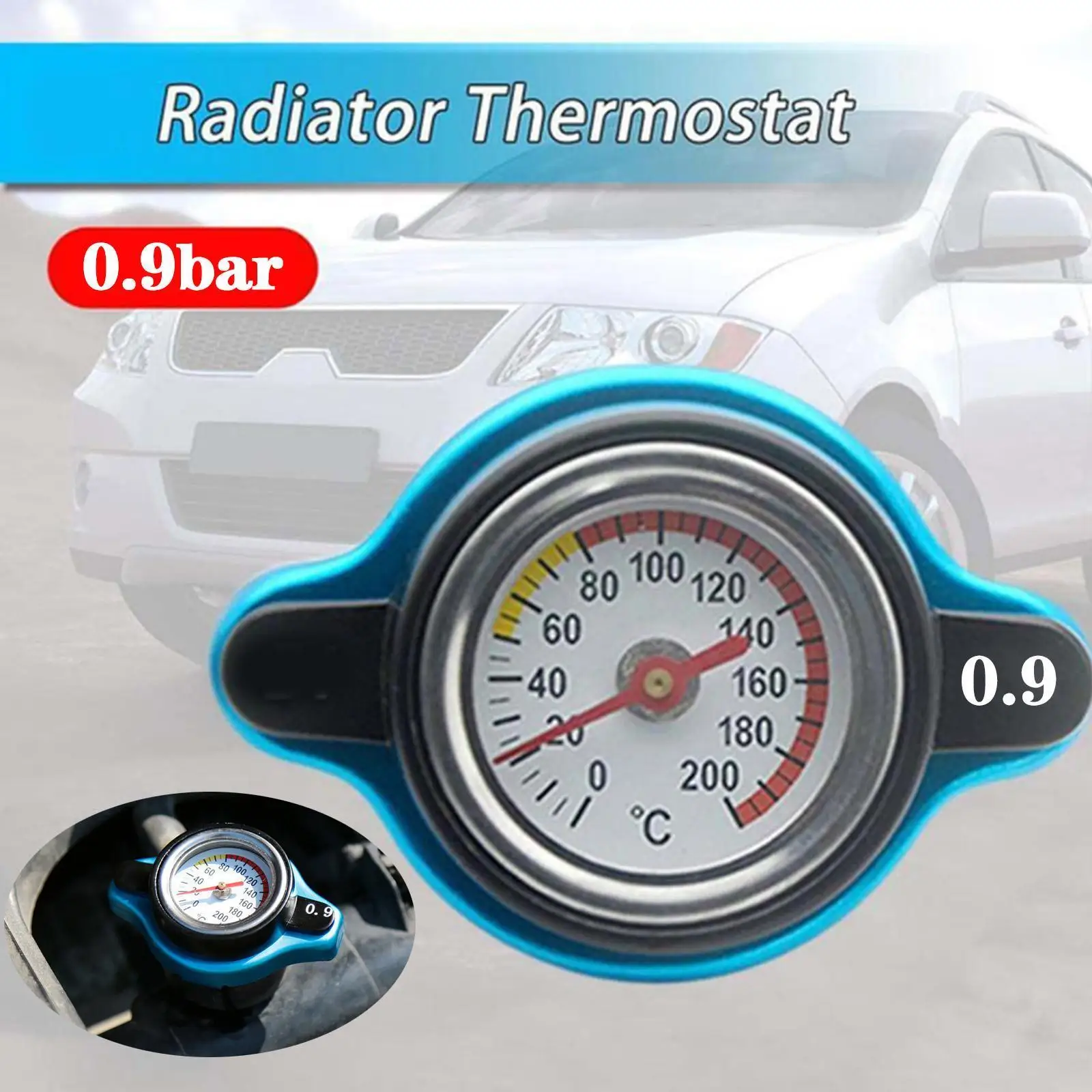 

Крышка Резервуара радиатора с датчиком температуры воды, чехол для гоночного автомобиля Can E4K5