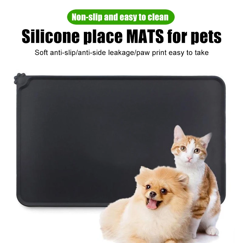 Pet Food Pad Waterproof Easy Washing Pet Pad Dog Cat Silicone Pet Bowl Drinking Mat Dog Feeding Placemat Cushion
Pet Food Pad Waterproof Easy Washing Pet Pad Dog Cat Silicone Pet Bowl Drinking Mat Dog Feeding Placemat Cushion