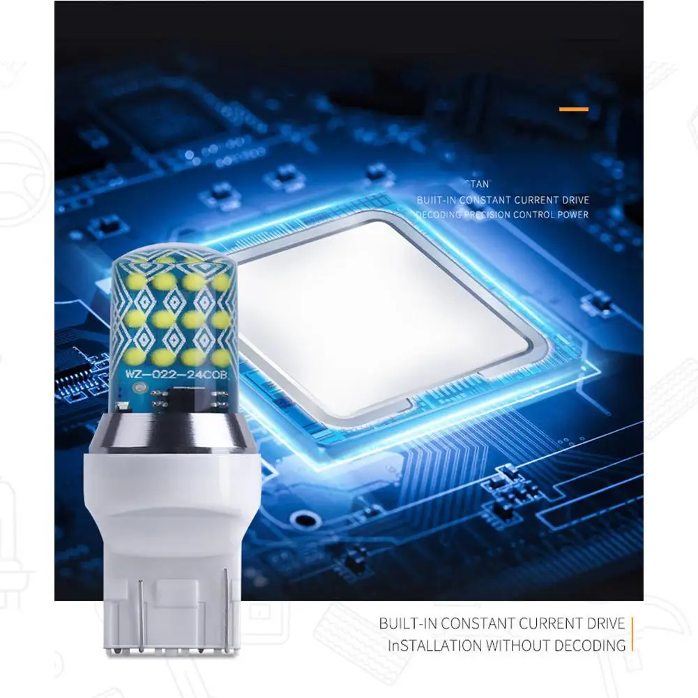 2023 1 Pair Car Brake Light Led 24smd Low Power Consumption Steering Lamp Bright Standard Interface Bulb Universal Application
2023 1 Pair Car Brake Light Led 24smd Low Power Consumption Steering Lamp Bright Standard Interface Bulb Universal Application
