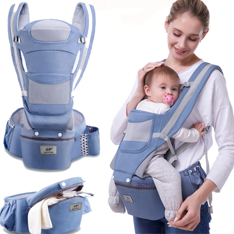 New 0-48 Month Ergonomic Baby Carrier Baby Hipseat Carrier 3 In 1 Front Facing Ergonomic Kangaroo Baby Wrap Sling
New 0-48 Month Ergonomic Baby Carrier Baby Hipseat Carrier 3 In 1 Front Facing Ergonomic Kangaroo Baby Wrap Sling