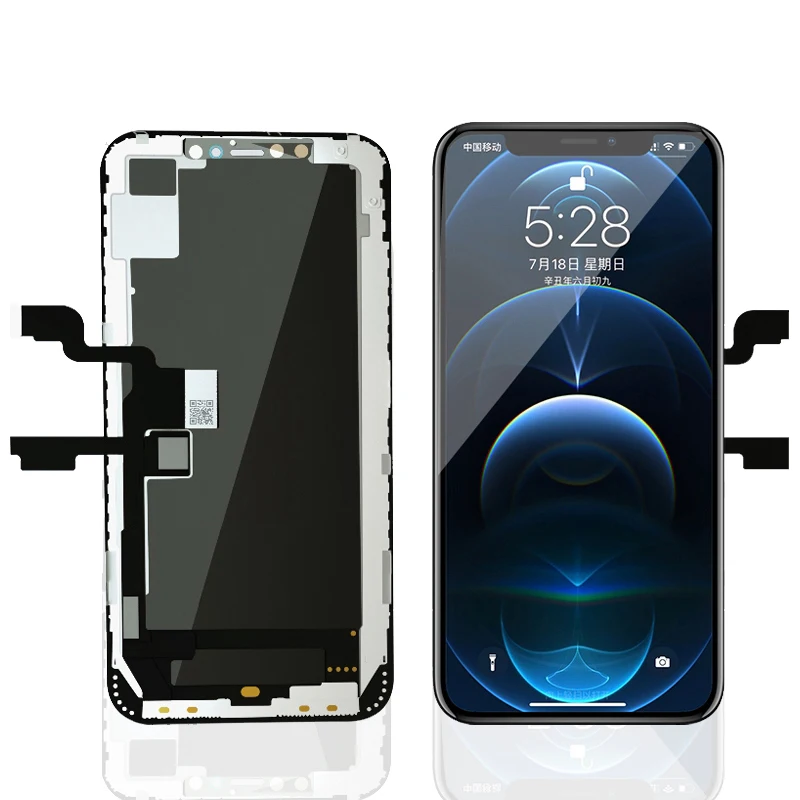 Original Factory For iPhone X GX OLED Hard Screen Assembly TFT Incell LCD iPhone X Display GX Soft 11 Pro XS Max XR Pantalla
Original Factory For iPhone X GX OLED Hard Screen Assembly TFT Incell LCD iPhone X Display GX Soft 11 Pro XS Max XR Pantalla