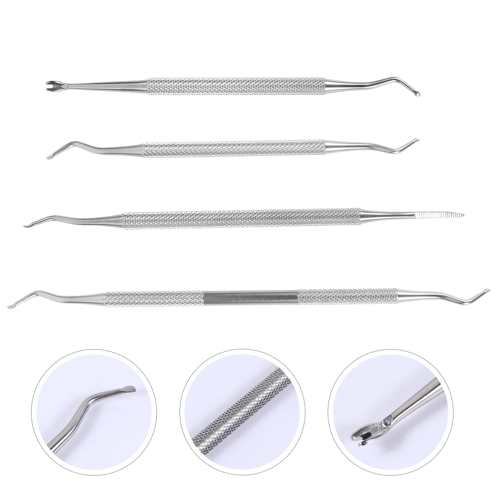 Nailremover Skin Cuticle Tool Dead Stainless Steel Tools Carehead Double Practical Kit Trimming Supplies File Set Polishing
Nailremover Skin Cuticle Tool Dead Stainless Steel Tools Carehead Double Practical Kit Trimming Supplies File Set Polishing