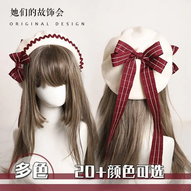 New Style Face-Looking Small round Face Original Uniform Accessories Hat Female Winter Cute hats for women
New Style Face-Looking Small round Face Original Uniform Accessories Hat Female Winter Cute hats for women