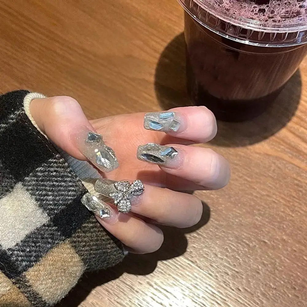 24pcs/Box Press On Nails Detachable Artificial Manicure Tool Wearable Nail Tips Fake Nails Coffin False Nails
24pcs/Box Press On Nails Detachable Artificial Manicure Tool Wearable Nail Tips Fake Nails Coffin False Nails