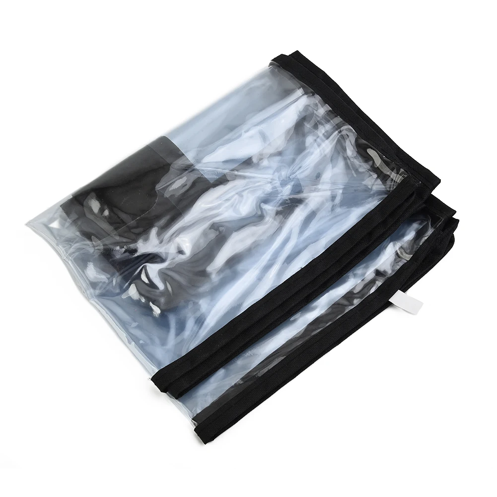 Practical Durable Luggage Cover Protector Transparent+black Travel Waterproof Anti-scratch Baggage Cover Case Cover
Practical Durable Luggage Cover Protector Transparent+black Travel Waterproof Anti-scratch Baggage Cover Case Cover