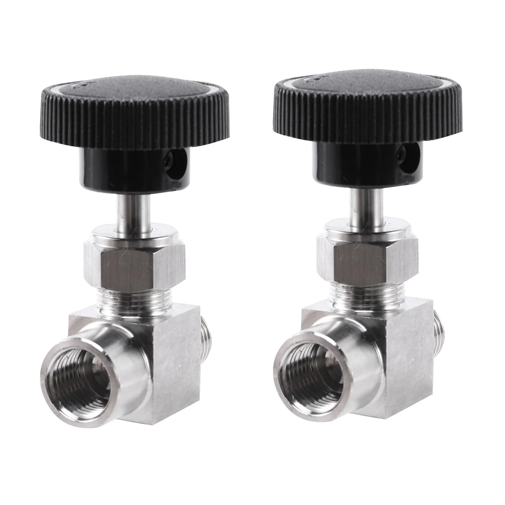 2X Needle Valve Adjustable 1/4 Inch Male to Female Thread Stainless Steel 304 Flow Control Shut Off Crane Needle Valve
2X Needle Valve Adjustable 1/4 Inch Male to Female Thread Stainless Steel 304 Flow Control Shut Off Crane Needle Valve