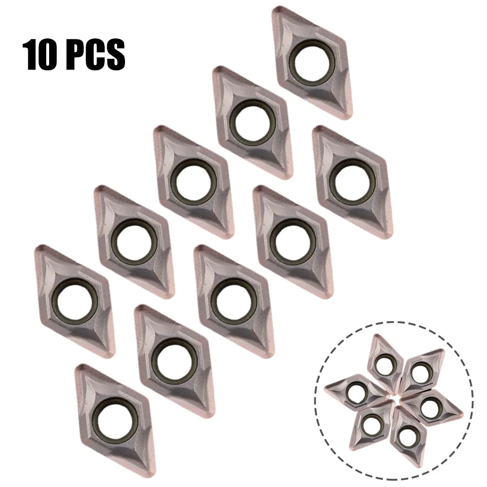 10pcs DCMT21.52 DCMT070208 Carbide Insert Milling Turn Lathe Tool Used For Steel Metal Processing High Hardness 3mm Hole Blade
10pcs DCMT21.52 DCMT070208 Carbide Insert Milling Turn Lathe Tool Used For Steel Metal Processing High Hardness 3mm Hole Blade