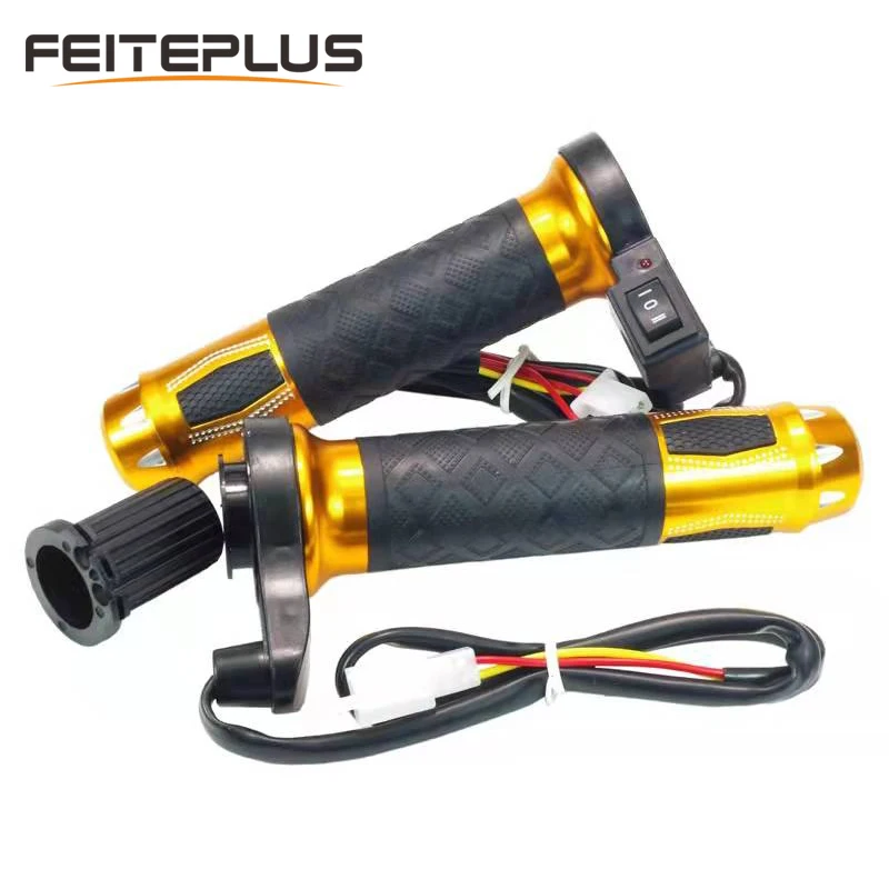 12V 22mm 7/8" Universal Motorcycle Electric Heated Grips Handlebar Hand Warmer Hot Handle Motorbike ATV Scooter Winter Essential
12V 22mm 7/8" Universal Motorcycle Electric Heated Grips Handlebar Hand Warmer Hot Handle Motorbike ATV Scooter Winter Essential