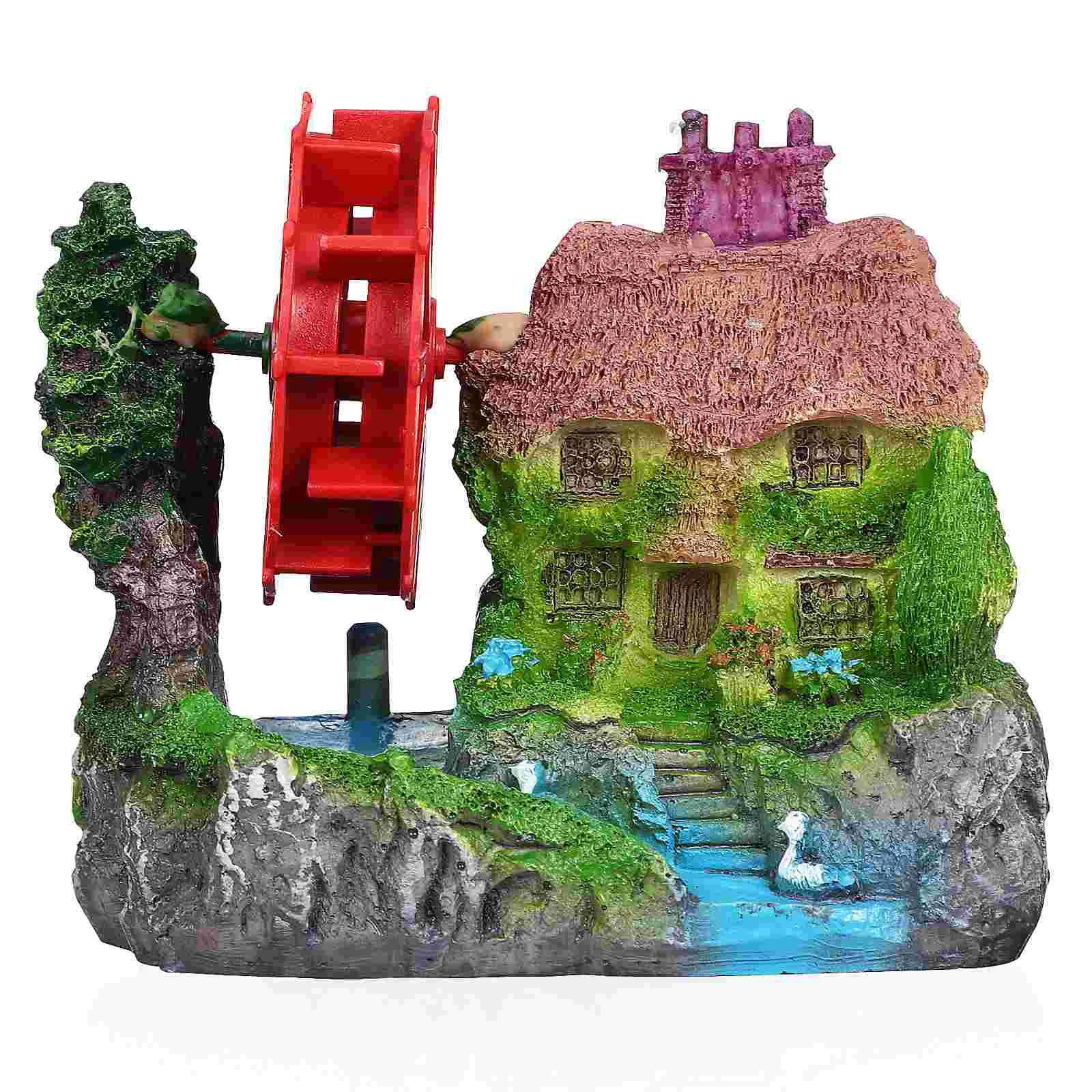 Decor Aquarium Landscaping Waterwheel Fish Tank Mini Decoration Resin Prop Garden Crafts Micro Scene Decorations
Decor Aquarium Landscaping Waterwheel Fish Tank Mini Decoration Resin Prop Garden Crafts Micro Scene Decorations
