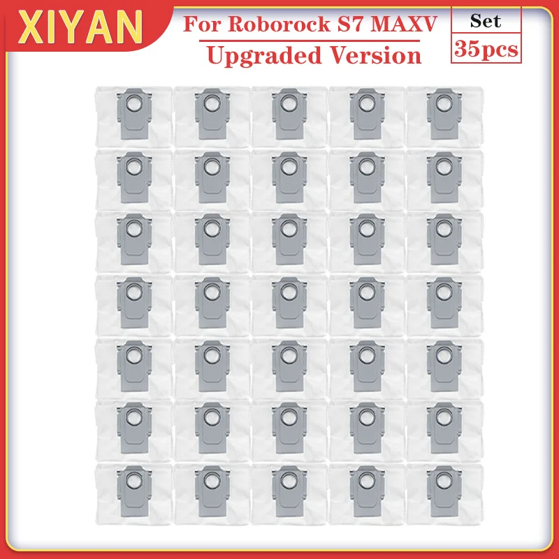 30Pcs Dust Bag Replacement Accessories For Roborock T8, G10S, Q7 MAX, Q7 Max+, S7 MAXV Ultra Robotic Vacuum Cleaner
30Pcs Dust Bag Replacement Accessories For Roborock T8, G10S, Q7 MAX, Q7 Max+, S7 MAXV Ultra Robotic Vacuum Cleaner