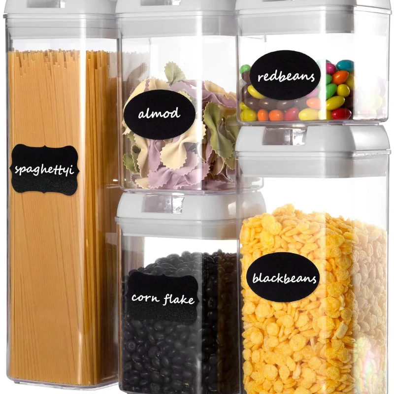 Kitchen Food Storage Containers Set, Kitchen Pantry Organization and Storage with Easy Lock Lids, 5 Pcs
Kitchen Food Storage Containers Set, Kitchen Pantry Organization and Storage with Easy Lock Lids, 5 Pcs