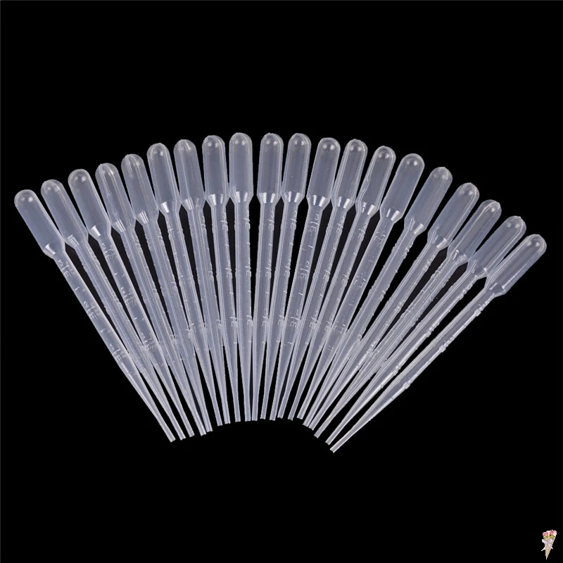20PCS Transfer Pipettes 3ml Plastic Transparent pipette Disposable Safe Eye Dropper Transfer Graduated Pipettes laboratory
20PCS Transfer Pipettes 3ml Plastic Transparent pipette Disposable Safe Eye Dropper Transfer Graduated Pipettes laboratory