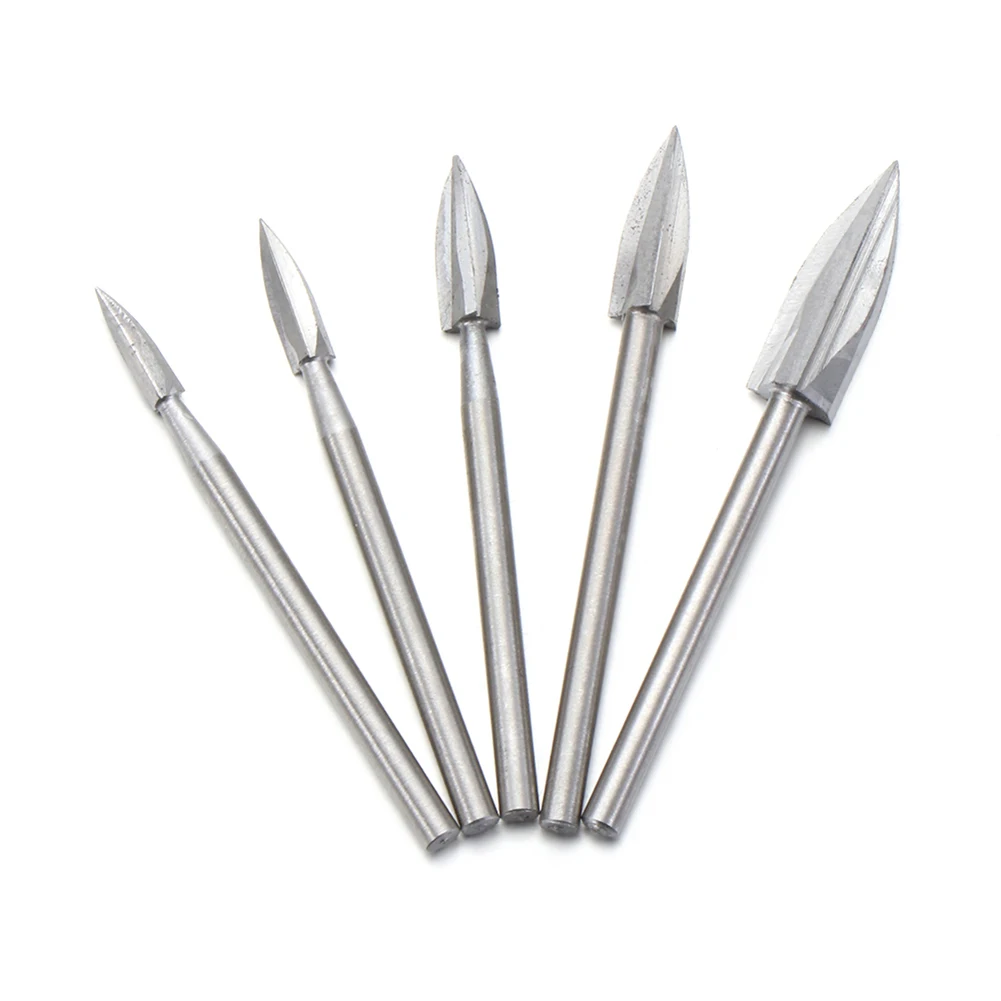 5PCS/Set Wood Carving Drill Bit HSS Engraving Drill Bit Set Solid Carbide Steel Root Milling Grinder Burr Precise Carve Woodwork
5PCS/Set Wood Carving Drill Bit HSS Engraving Drill Bit Set Solid Carbide Steel Root Milling Grinder Burr Precise Carve Woodwork