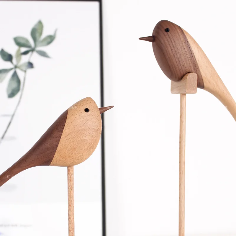 Wooden Puppets for Home Decoration Creative Ornament Small Crafts Wooden Birds Christmas Festival Gifts
Wooden Puppets for Home Decoration Creative Ornament Small Crafts Wooden Birds Christmas Festival Gifts