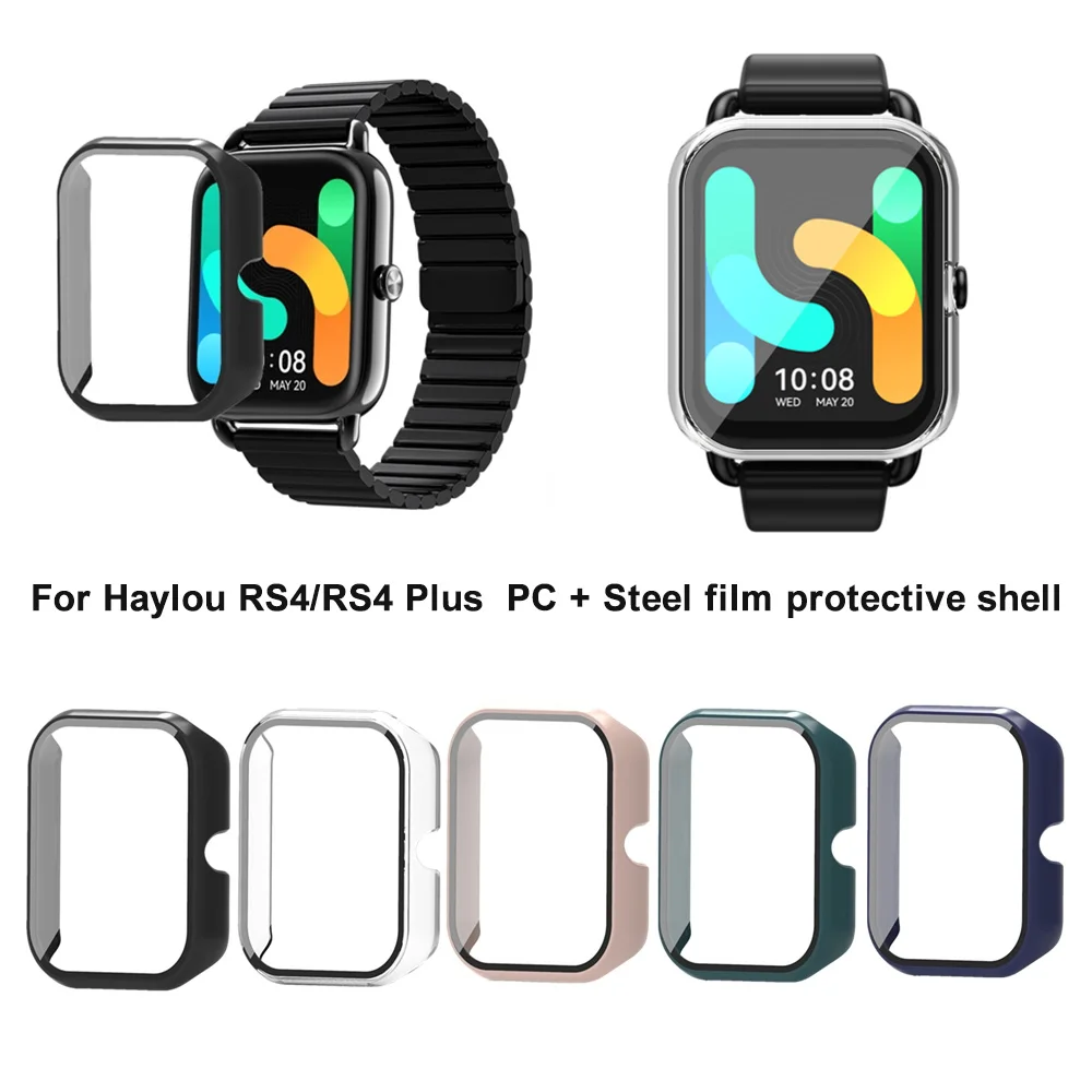 Protective Case Hard Watch Glass Hard Shell Bumper Full Protective Case Smart Watch Case Glass Screen For Women Men 2in1 Film
Protective Case Hard Watch Glass Hard Shell Bumper Full Protective Case Smart Watch Case Glass Screen For Women Men 2in1 Film