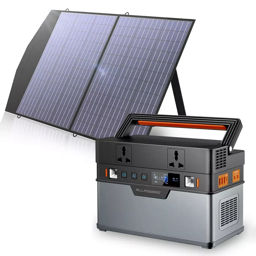 2022 NEW NEW QI ALLPOWERS Solar Generator 606WH/164000mAh Solar Portable PowerStation With 18V100W Foldable SolarPanel MC-4
2022 NEW NEW QI ALLPOWERS Solar Generator 606WH/164000mAh Solar Portable PowerStation With 18V100W Foldable SolarPanel MC-4