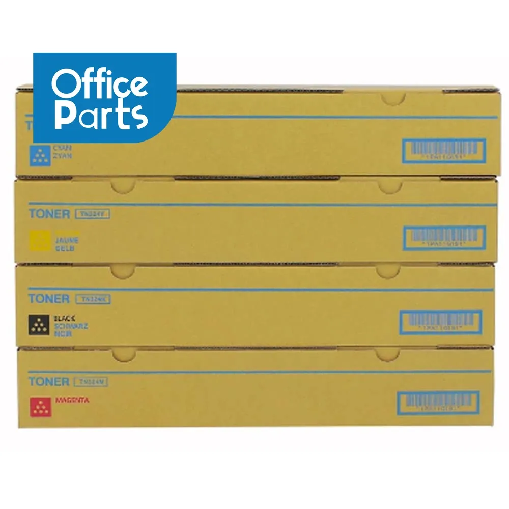 TN324 Toner Cartridge for Konica Minolta Bizhub C258 C308 C368 C 258 308 368 Imported Quality CMYK TN324C TN324M TN324Y TN324K
TN324 Toner Cartridge for Konica Minolta Bizhub C258 C308 C368 C 258 308 368 Imported Quality CMYK TN324C TN324M TN324Y TN324K