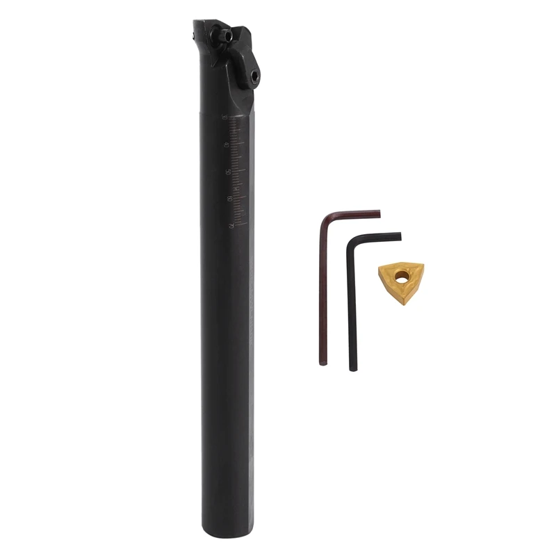 A63I 20X200mm S20R-MWLNR08 Lathe Turning Tool Boring Bar Holder For WNMG0804 Right Hand 95 Degree
A63I 20X200mm S20R-MWLNR08 Lathe Turning Tool Boring Bar Holder For WNMG0804 Right Hand 95 Degree