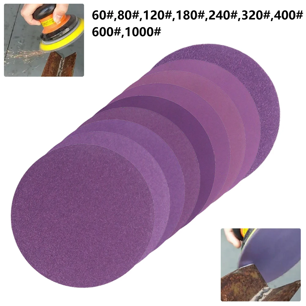 5Pcs 5 Inch Sanding Discs 60-1000 Grit Hook Loop Sandpaper Orbital Sander Paper For Metal Grinding Polishing Power Tool
5Pcs 5 Inch Sanding Discs 60-1000 Grit Hook Loop Sandpaper Orbital Sander Paper For Metal Grinding Polishing Power Tool