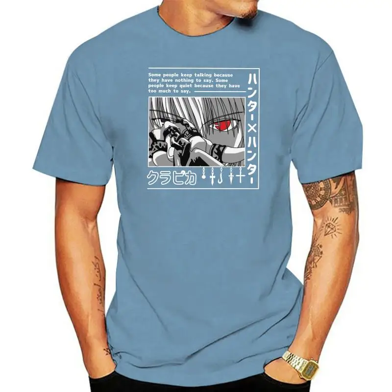Hunter X Hunter T Shirt Men Soft Cotton Casual T-shirt Short Sleeve Anime Manga Kurapika HxH Devil Eye Tee Tops Clothing Merch
Hunter X Hunter T Shirt Men Soft Cotton Casual T-shirt Short Sleeve Anime Manga Kurapika HxH Devil Eye Tee Tops Clothing Merch