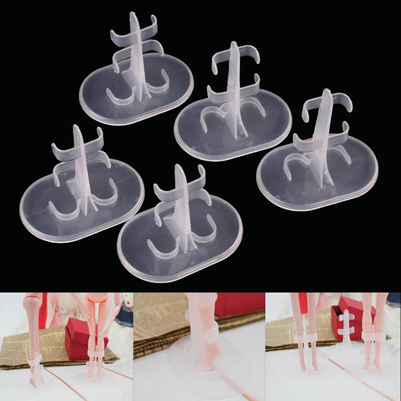 5Pcs New Clear 1/6 Doll Support Leg Holders Doll Stand Display Holder For Dolls Transparent Stands Doll Accessories
5Pcs New Clear 1/6 Doll Support Leg Holders Doll Stand Display Holder For Dolls Transparent Stands Doll Accessories