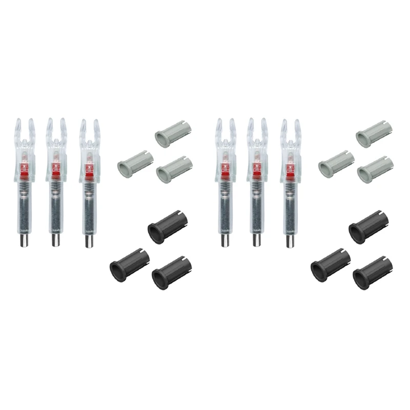 6X Automatically LED Lighted Nock Fits G, X, And S Series Arrows With 4.2Mm/165 Inside Diameter With Conversion Ring Red
6X Automatically LED Lighted Nock Fits G, X, And S Series Arrows With 4.2Mm/165 Inside Diameter With Conversion Ring Red