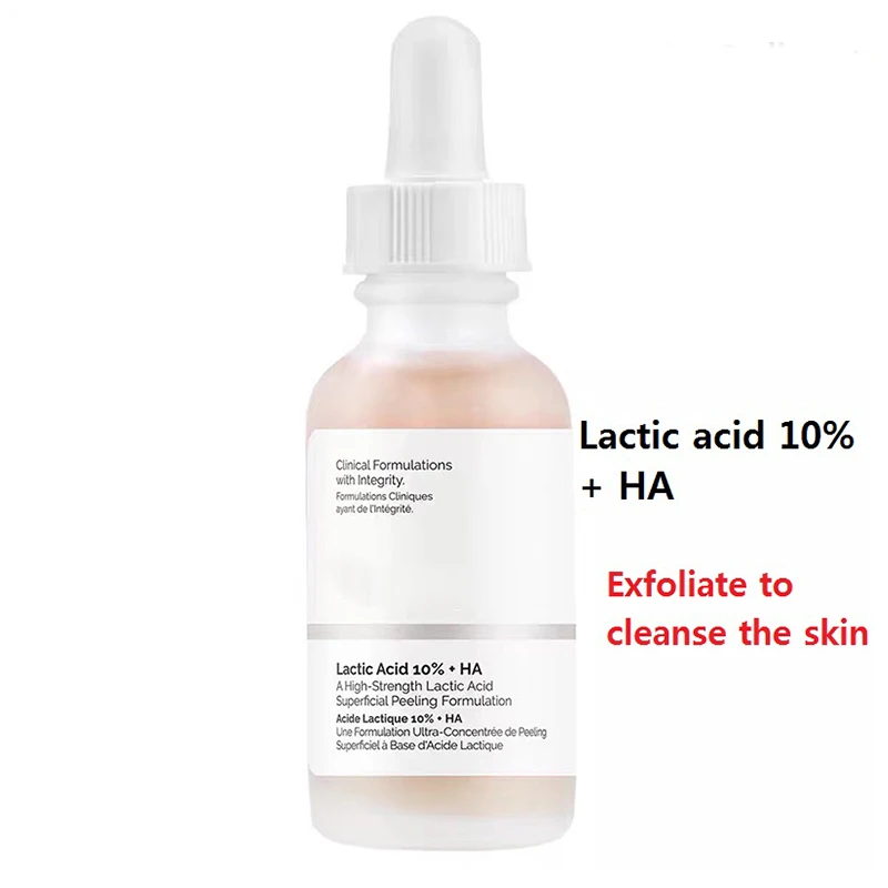 Lactic acid 10% + HA Serum Exfoliate and Clean Skin Improve Dullness Improve Roughness Reduce Occlusion Clearing Circle Original
Lactic acid 10% + HA Serum Exfoliate and Clean Skin Improve Dullness Improve Roughness Reduce Occlusion Clearing Circle Original