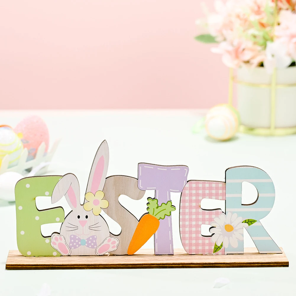 Letter Plate Table Sign 22*9*3.5cm Decoration Easter Easter Bunny Gnome Ornaments Stand Tabletop Table Decor Wooden
Letter Plate Table Sign 22*9*3.5cm Decoration Easter Easter Bunny Gnome Ornaments Stand Tabletop Table Decor Wooden