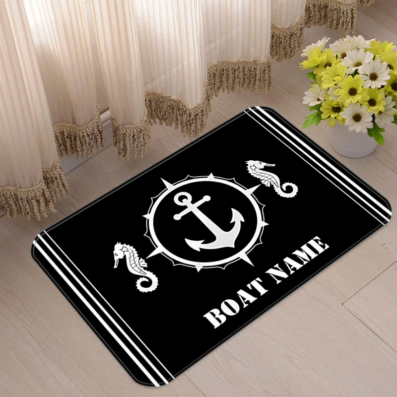 Entrance Door Mat Living Room Carpet Boat Name Doormat Non-slip Kitchen Design Home Mats Floor Prayer Rug Foot Bath Carpets Rugs
Entrance Door Mat Living Room Carpet Boat Name Doormat Non-slip Kitchen Design Home Mats Floor Prayer Rug Foot Bath Carpets Rugs
