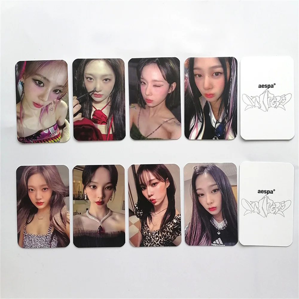 KPOP aespa MY WORLD альбом предварительно заказанные преимущества фотооткрытки острые ломо-карты Karina зимний Жизель ниспадающая фотография
KPOP aespa MY WORLD альбом предварительно заказанные преимущества фотооткрытки острые ломо-карты Karina зимний Жизель ниспадающая фотография
