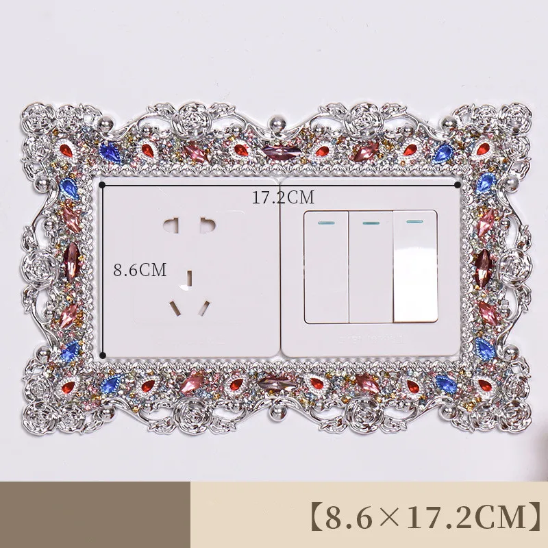 Creative living room bedroom lamp wall socket protection decorative switch sticker wall sticker double switch cover decoration
Creative living room bedroom lamp wall socket protection decorative switch sticker wall sticker double switch cover decoration
