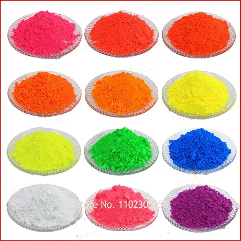 Water-based Fluorescent Powder DIY Textile Yarn Dyed Manicure Plasticine Water-based Ink Fluorescent Pigment Dye 12 Colors
Water-based Fluorescent Powder DIY Textile Yarn Dyed Manicure Plasticine Water-based Ink Fluorescent Pigment Dye 12 Colors