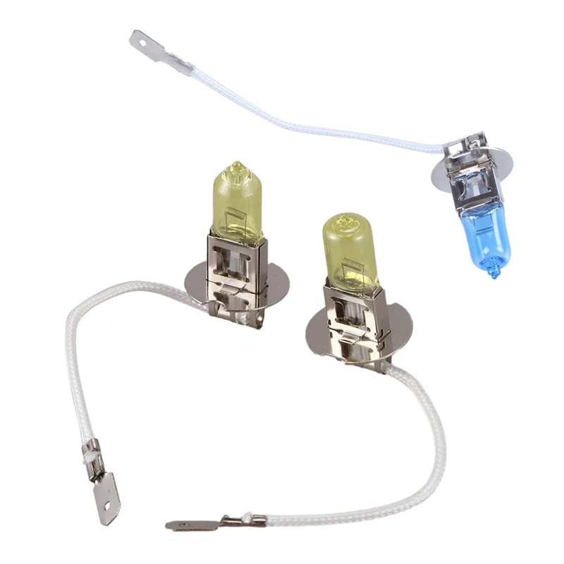 2X H3 55W Yellow Car Driving Fog Xenon Halogen Replace Headlight Lamp Light Bulb & 2 Pcs DC 12V 55W H3 Super White Halogen Car F
2X H3 55W Yellow Car Driving Fog Xenon Halogen Replace Headlight Lamp Light Bulb & 2 Pcs DC 12V 55W H3 Super White Halogen Car F