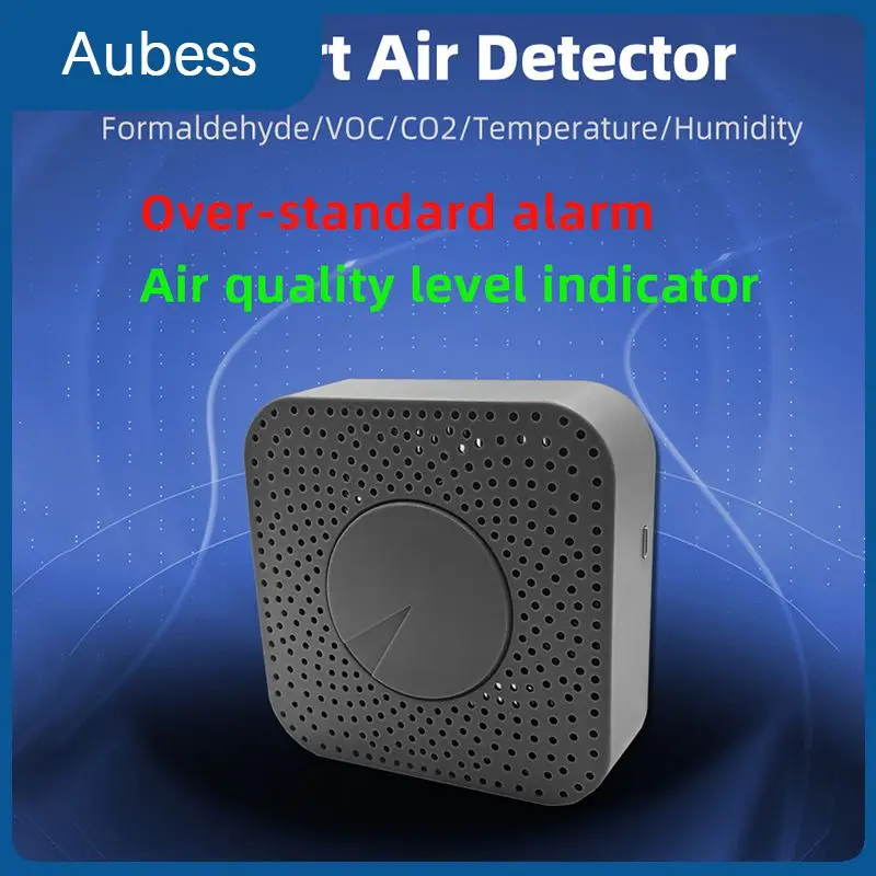 Air Quality Level Detector Alarm Wireless Remote Control Formaldehyde Voc Carbon Dioxide Temperature Humidity Sensor Tuya
Air Quality Level Detector Alarm Wireless Remote Control Formaldehyde Voc Carbon Dioxide Temperature Humidity Sensor Tuya