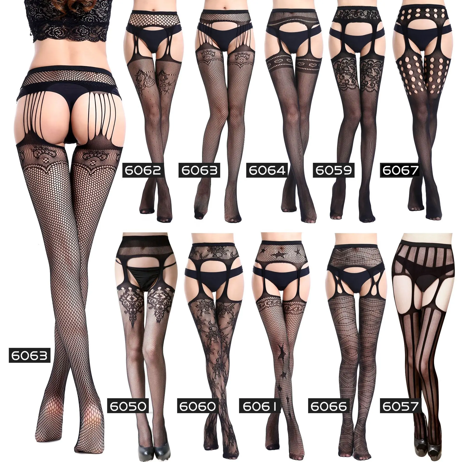 Women Sexy Lingerie Sexy Transparent Suspenders Stockings Black Hollow Out Leggings Fishnet Stockings Stockings Exotic Clothing
Women Sexy Lingerie Sexy Transparent Suspenders Stockings Black Hollow Out Leggings Fishnet Stockings Stockings Exotic Clothing
