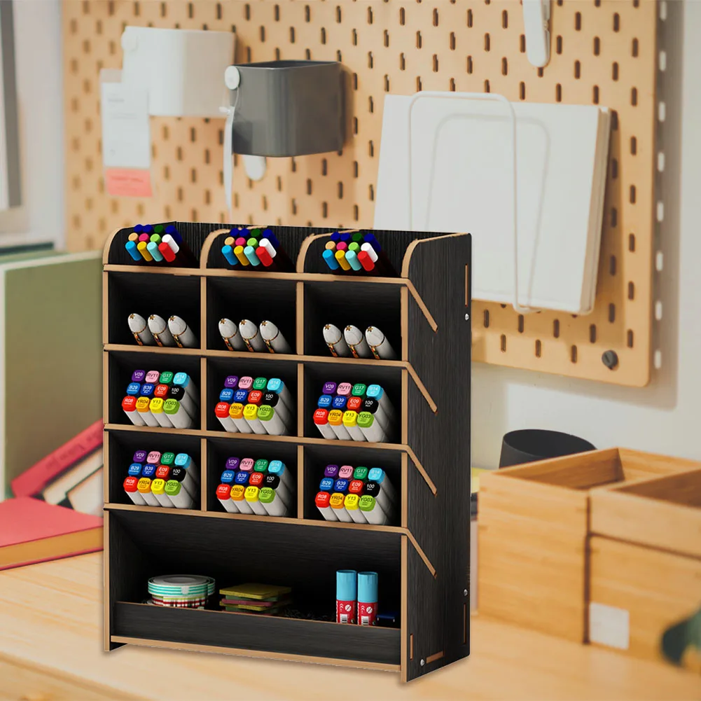 Student Large Capacity Space Saving Separate Parts Stationery Storage Wooden Rack Office With Drawer Desk Organizer Pen Holder
Student Large Capacity Space Saving Separate Parts Stationery Storage Wooden Rack Office With Drawer Desk Organizer Pen Holder