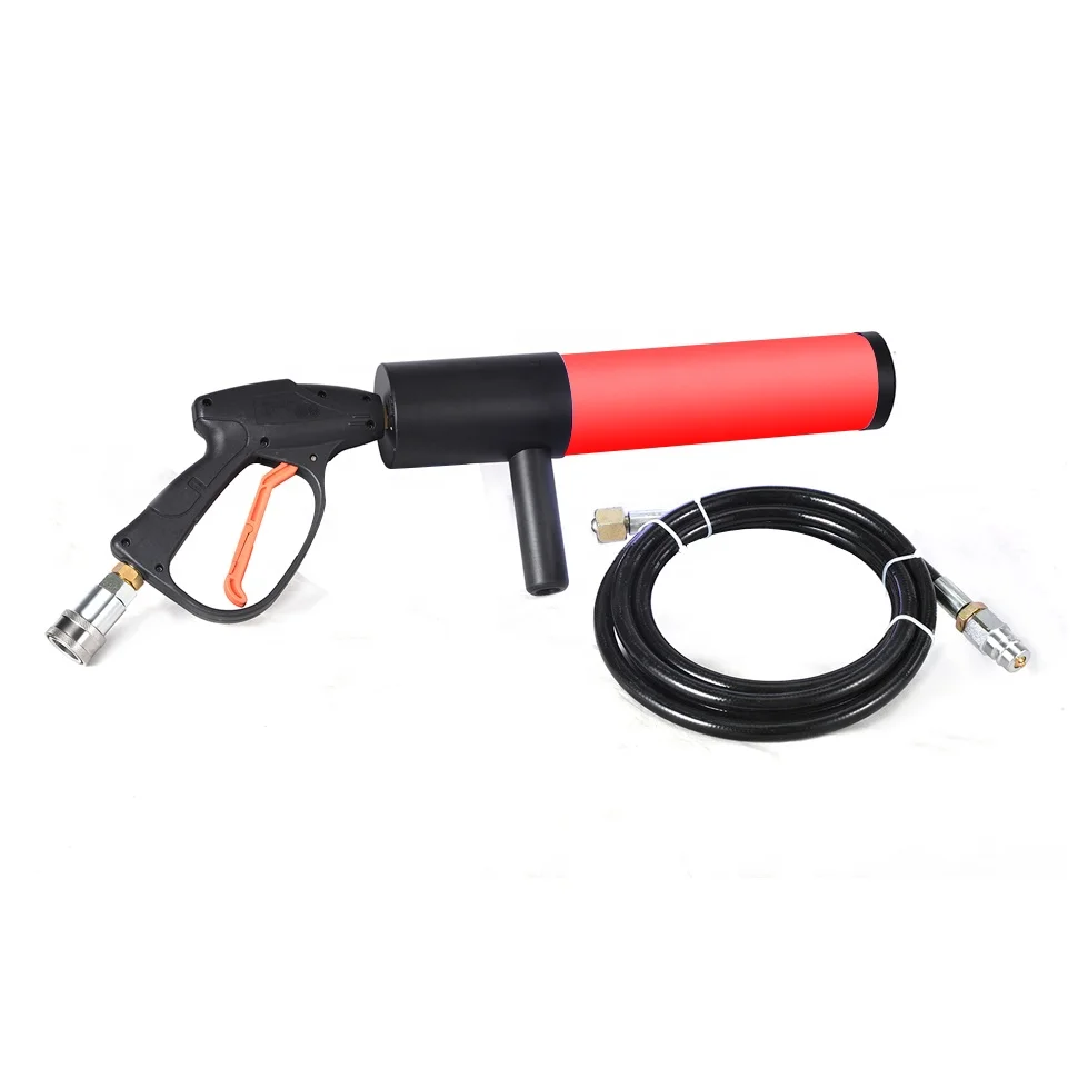 Rechargeable CO2 gun dj with RGB LED lighting for disco
Rechargeable CO2 gun dj with RGB LED lighting for disco
