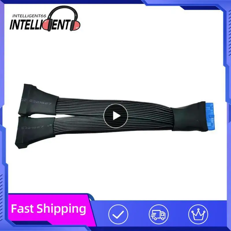 Tinned Copper Core Black Cable Eliminate Interference Farewell Blue Screen Computer Motherboard Cable Stable Connection
Tinned Copper Core Black Cable Eliminate Interference Farewell Blue Screen Computer Motherboard Cable Stable Connection
