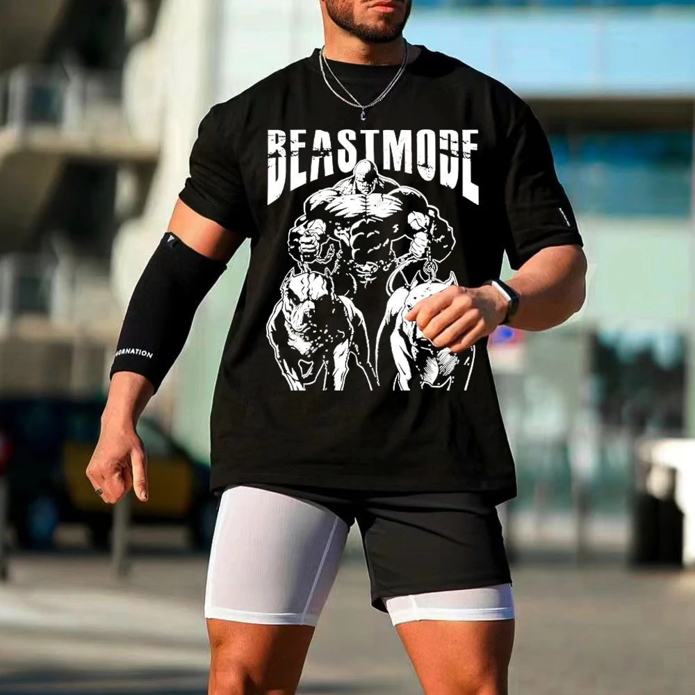 2023 Black T-Shirt Men's 3D Printed Muscle Tee Shirt Male Summer Short Sleeve Oversized Clothing Fitness Tops Vintage Sweatshirt
2023 Black T-Shirt Men's 3D Printed Muscle Tee Shirt Male Summer Short Sleeve Oversized Clothing Fitness Tops Vintage Sweatshirt