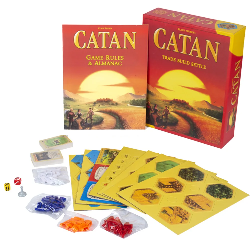 Genuine Catan Series 7-Wonders Board Games Classic Dobble Family Friends Party Role Play Cards Game Plot Collection Toys Gifts
Genuine Catan Series 7-Wonders Board Games Classic Dobble Family Friends Party Role Play Cards Game Plot Collection Toys Gifts