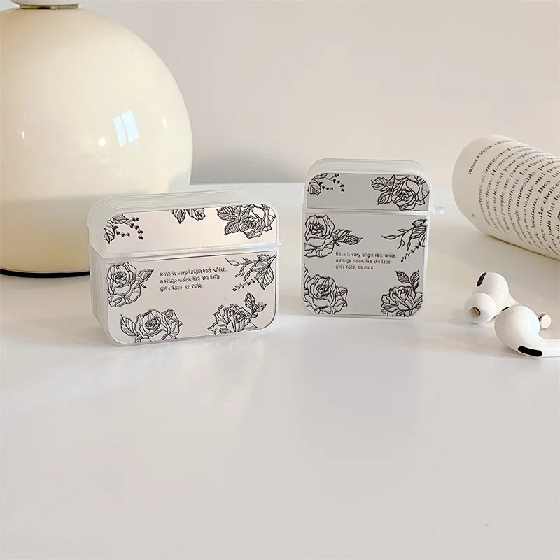 Black Line Rose Mirror Surface Apple AirPods 1 2 3 Pro Case Cover IPhone Bluetooth Earbuds Accessories Airpod Case Air Pods Case
Black Line Rose Mirror Surface Apple AirPods 1 2 3 Pro Case Cover IPhone Bluetooth Earbuds Accessories Airpod Case Air Pods Case