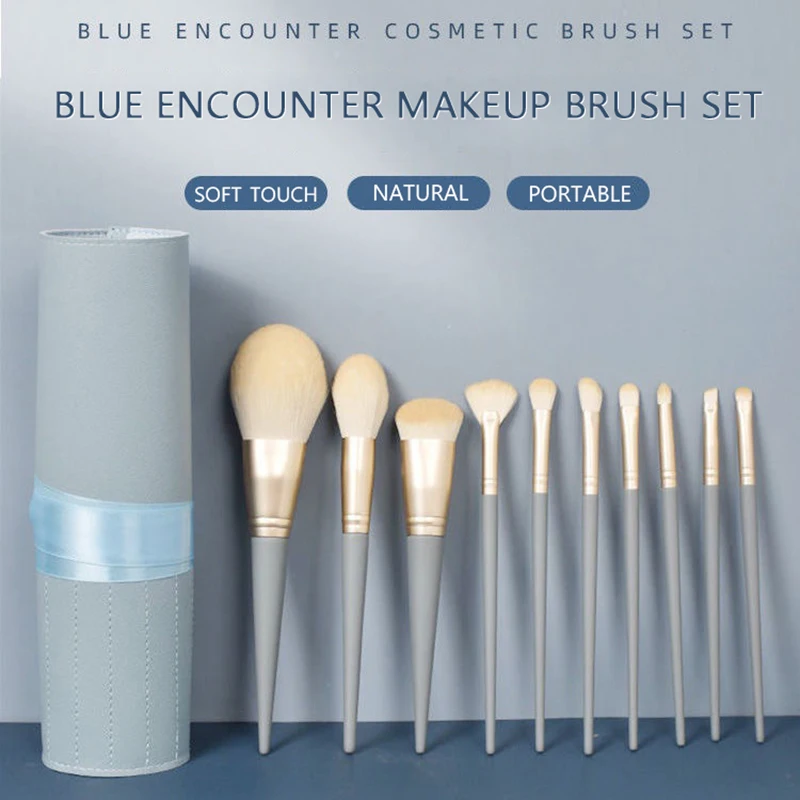 Sdattor 10 Makeup Brush Set Bionic corn silk fiber wool Eye Shadow Foundation Blush Trim High Quality Professional Makeup Beauty
Sdattor 10 Makeup Brush Set Bionic corn silk fiber wool Eye Shadow Foundation Blush Trim High Quality Professional Makeup Beauty