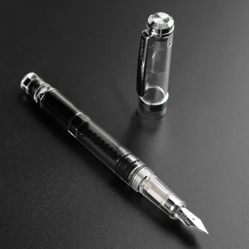 St Penpps 698 Transparent Piston Fountain Pen Extra Fine Nib Business Stationery Office School Supplies Writing Gift 
St Penpps 698 Transparent Piston Fountain Pen Extra Fine Nib Business Stationery Office School Supplies Writing Gift